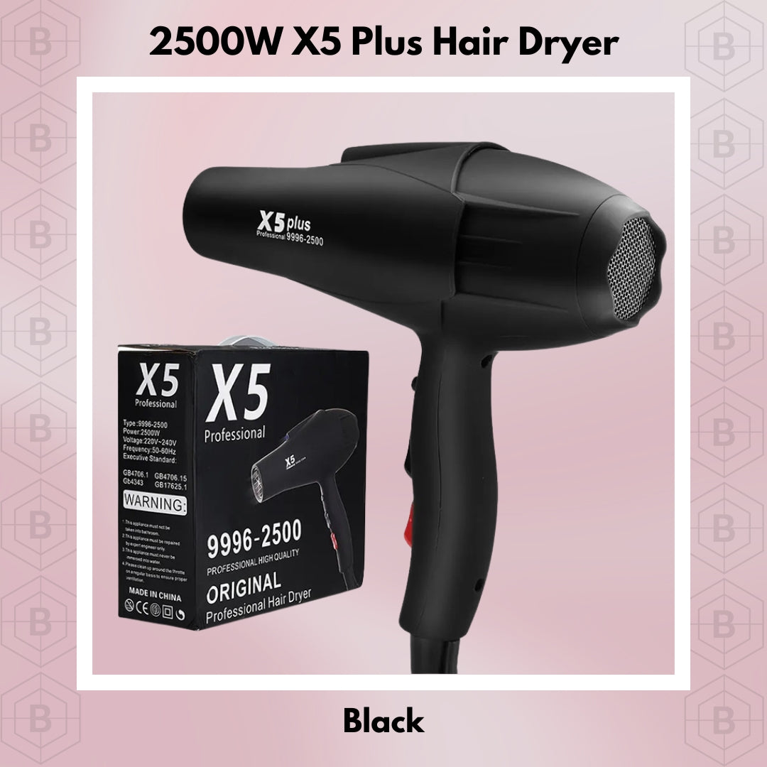 2500W X5 Plus High Power Hair Dryer